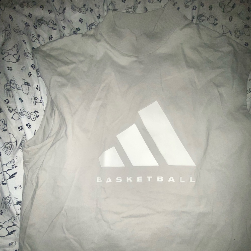 Adidas Basketball Sleeveless Top - Gray